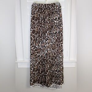 NWT Aerie Off-Duty Satin Piping Trouser 🤎🖤